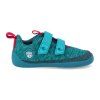 00397 30009 barefoot tenisky affenzahn sneaker knit happy shark vegan modre 2