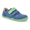 BNV13406L280 barefoot tenisky blifestyle anura bio nappa velours meerblau zelene 1
