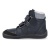 BF0004 W SO MK J B barefoot zimni obuv s membranou beda just black uzsi s okopem 4