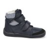 BF0004 W SO MK J B barefoot zimni obuv s membranou beda just black uzsi s okopem 2
