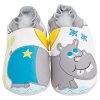 Chaussons cuir Hippo Front