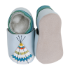 Chaussons cuir Indien Sole