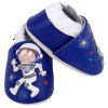 Chaussons cuir Spationaute Side