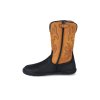 08L034.233 560 barefoot damske zimni boty koel fina felt cognac hneda 4