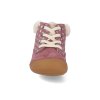 33 13989 44 barefoot zimni obuv lurchi frozy suede wildberry ruzova 2 3