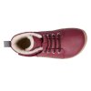 WINTER KIDS CHERRY barefoot detske zimni boty be lenka winter kids dark cherry red 6