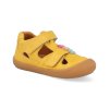 G2150187 4 barefoot detske sandale froddo narrow dark yellow 1