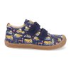 07M008.011 111 barefoot detske tenisky koel danny print tractor blue 2