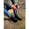 Koel Barfuß Stiefeletten - Fea Black schwarz (Größe 38, Länge (mm) 250, Breite (mm) 88)