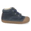 09M001.121 110 barefoot detske kotnikove boty koel avery leather navy 2