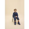 Affenzahn Barfuß Kinder Winterstiefeletten - Comfy Vegan Bear blau (Größe 23, Länge (mm) 148, Breite (mm) 61)