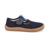 G1700380 barefoot prezuvky froddo canvas platene dark blue 2