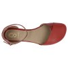 SHPN006CH barefoot sandaly shapen poppy ii cherry n 6