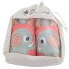 Chaussons cuir Elephant Front Packed