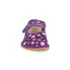 BF060010 BA VF barefoot detske prezuvky beda sirsi typ baleriny violet flower 3