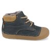09M004.127 110 barefoot detske zimni boty koel ava leather wool blue 2
