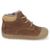 09M004.127 510 barefoot detske zimni boty koel ava leather wool chocolate 2