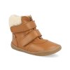 SBF42 HNEDA barefoot detske kotnikove boty pegres sbf42 hnede 1