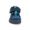 84L0013003 NT barefoot detske kotnikove boty lurchi jaden navy turkys 3