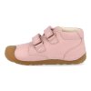 BG101068 781 barefoot detske kotnikove boty bundgaard petit strap rose 4