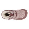 BG303285 779 barefoot detske zimni boty bundgaard basil strap ii tex rose shell 6