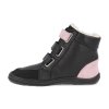 FEBO W SPARKLE BLK barefoot detske zimni boty baby bare febo winter sparkle black velke velikosti 4