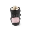 FEBO W SPARKLE BLK barefoot detske zimni boty baby bare febo winter sparkle black velke velikosti 5