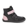 FEBO W SPARKLE BLK barefoot detske zimni boty baby bare febo winter sparkle black 2