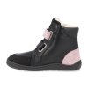 FEBO W SPARKLE BLK barefoot detske zimni boty baby bare febo winter sparkle black 4
