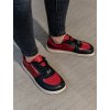 barefoot tenisky barebarics wave black red 95018 size large v 1