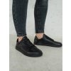 barefoot tenisky barebarics zing all black leather 100444 size large v 1
