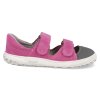 B21 RUZO barefoot detske sandaly jonap b21 ruzove 2