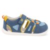 252336 B598 barefoot detske sandaly garvalin rejilla azul y amarillo 2