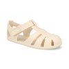S10324 079 barefoot detske gumove sandaly igor nemo solid marfil 1