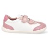 252331 B113 barefoot detske tenisky garvalin sauvage blanco y rosa 2