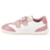 252331 B113 barefoot detske tenisky garvalin sauvage blanco y rosa 4