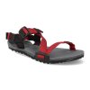 TROY CHRP barefoot detske sandaly xero shoes z trail youth charcoal red pepper 1
