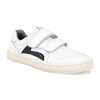 CB.LAN1 649 barefoot detske tenisky tip toey joey landy white black 1