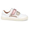 CB.LAN1 4475 barefoot detske tenisky tip toey joey landy white champagne rose gold 2