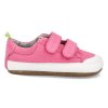 AE.BSG1 4491 barefoot tenisky tip toey joey bossy green rosa pink eco canvas 2