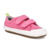 AE.BSG1 4491 barefoot tenisky tip toey joey bossy green rosa pink eco canvas 1