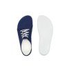 1045 3 panska barefoot boty tenisky modra textilni veganska aylla nuna shora pohled