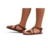 Ahinsa Damensandalen - Ultra Comfort Hava 2.0 braun (Größe 37, Länge (mm) 243, Breite (mm) 101)