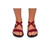 Ahinsa Damensandalen - Ultra Comfort Hava 2.0 burgundy (Größe 37, Länge (mm) 243, Breite (mm) 101)