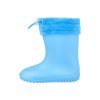 J366 B barefoot detske zateplene holinky ktr blue modre 4