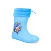 J366 B barefoot detske zateplene holinky ktr blue modre 1