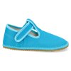 BFN 170020 TSH barefoot detske prezuvky beda playful bfn turquoise shine 2