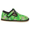 BFN 170020 GD barefoot detske prezuvky beda playful bfn green dinoball 2