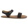 170010 SD W NL BL barefoot detske sandaly beda black 2