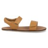170010 SD W NL CAM barefoot detske sandaly beda camel 2
